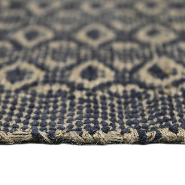 Homeroots 8' Handmade Tan Jute Geometric Flatweave Area Rug – Stylish, Premium Texture For Any Room 5' X 8' Jute 532453