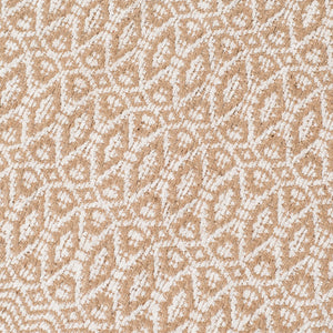 Homeroots 8' Handmade Tan Jute Geometric Flatweave Area Rug – Stylish, Premium Texture For Any Room 5' X 8' Jute 532457