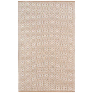HomeRoots 5' Handmade Jute Geometric Area Rug in Rust and Tan - Stylish, Durable, Perfect for Any Room 8' X 10' 532458
