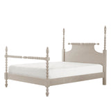 Madison Park Signature Beckett Traditional Bed MPS115-0291 Antique Cream