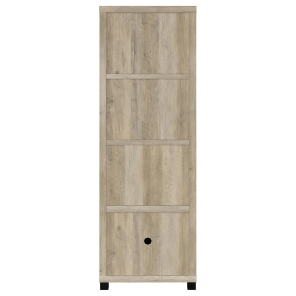 English Elm Arnaud Matte Black 3 Piece Entertainment Center with Media Towers for Living Room B062S01766