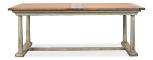 Sarreid Amelia Dining Table - Elegant Sage/Nature Clean Top Design, Durable Pine Construction For Your Home Tan  53268