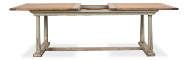 Sarreid Amelia Dining Table - Elegant Sage/Nature Clean Top Design, Durable Pine Construction For Your Home Tan  53268