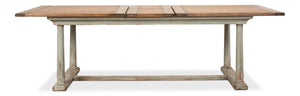 Sarreid Amelia Dining Table - Elegant Sage/Nature Clean Top Design, Durable Pine Construction For Your Home Tan  53268