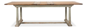 Sarreid Amelia Dining Table - Elegant Sage/Nature Clean Top Design, Durable Pine Construction For Your Home Tan  53268