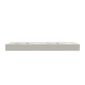 English Elm Stone Resin Rectangular Vessel Basin Sink for a Spa Inspired Bathroom Vanity T3785P355777