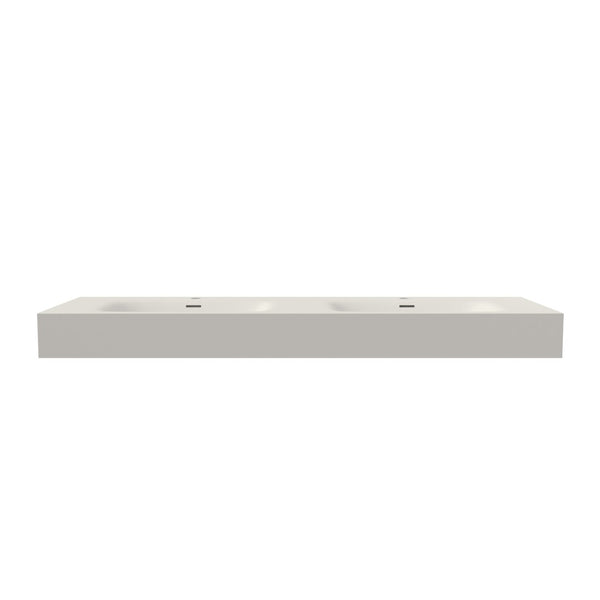 English Elm Stone Resin Rectangular Vessel Basin Sink for a Spa Inspired Bathroom Vanity T3785P355777