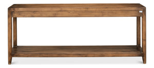 Sarreid Anton Console - Elegant 3-drawer Design In Pine With Stunning French Walnut Finish For Your Home Brown  53282