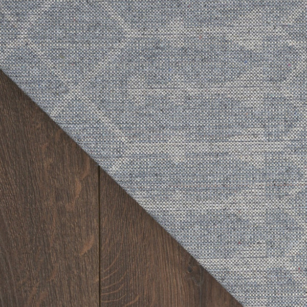 Homeroots 12' Blue Moroccan Runner Rug - Durable Polyester, Stylish Abstract Design For Hallways & More!  Polyester 532887
