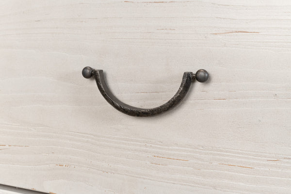 Sarreid Dalmar Bungalow Dresser - Stylish White Base With Moonskin Top, Crafted From Durable Beechwood White  53288