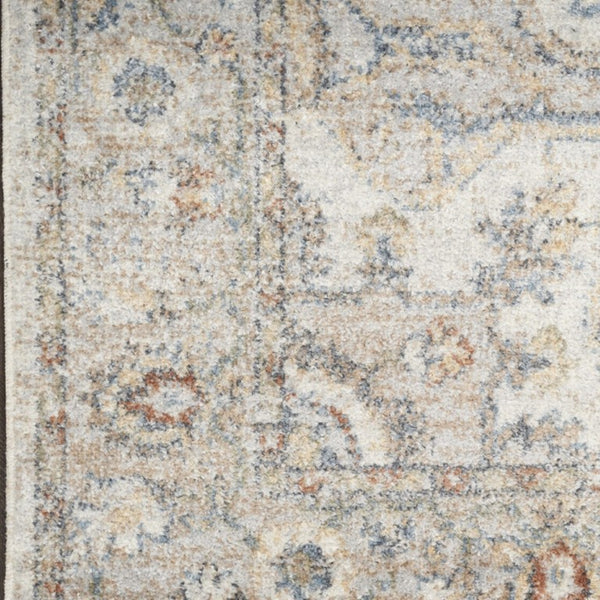 Moroccan Geometric Washable Polypropylene Area Rug Low Pile Power Loom for Living Rooms