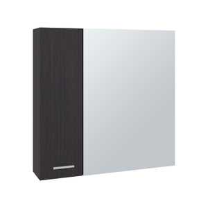 English Elm Sines Wall Mounted Mirrored Medicine Cabinet Four Shelf Humidity Resistant Bathroom Storage B200P484462