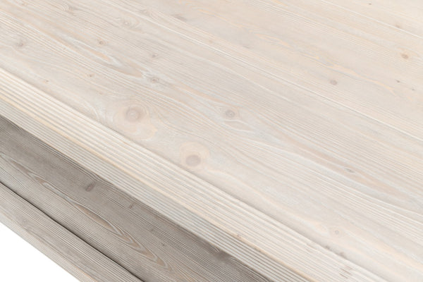 Sarreid Camden Bungalow Cocktail Table - Stylish Grey Thorne Pine Finish For Modern Living Room Decor Grey  53300