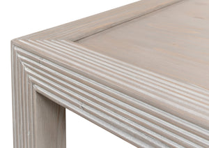 Sarreid Camden Side Table - Stylish Grey Thorne Finish, Durable Pine Design For Modern Living Spaces Grey  53301