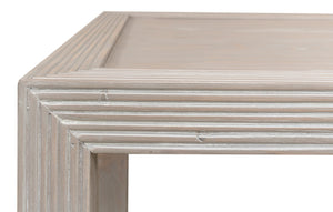 Sarreid Camden Side Table - Stylish Grey Thorne Finish, Durable Pine Design For Modern Living Spaces Grey  53301