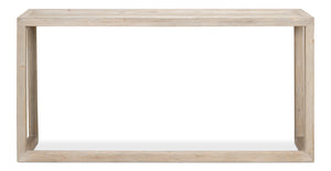 Sarreid Camden Console Table - Elegant Grey Thorne Finish - Durable Pine For Stylish Home Décor Needs Grey  53302