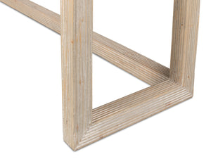 Sarreid Camden Console Table - Elegant Grey Thorne Finish - Durable Pine For Stylish Home Décor Needs Grey  53302