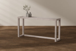Sarreid Camden Console Table - Elegant Grey Thorne Finish - Durable Pine For Stylish Home Décor Needs Grey  53302
