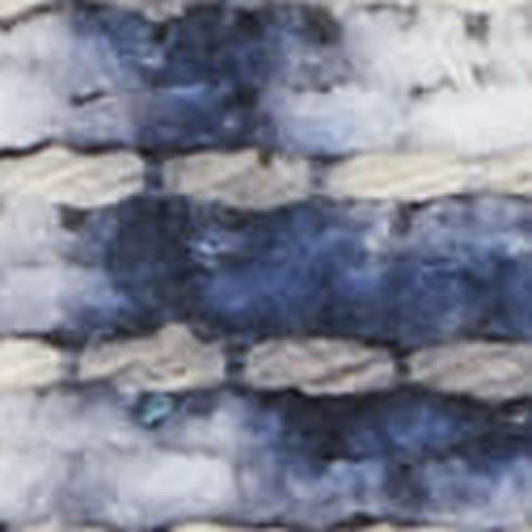 HomeRoots 5' Ivory and Blue Oriental Area Rug - Elegant Power Loomed Design, Washable, Soft Underfoot Comfort 5' X 8' 533063