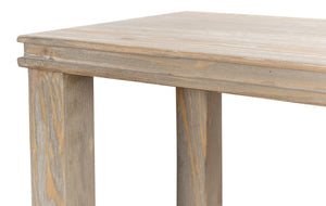 Sarreid Grange Elegant Beechwood Console In Grey Thorne Finish – Stylish Storage For Any Space Grey  53309