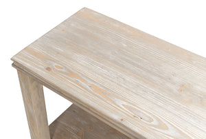 Sarreid Grange Elegant Beechwood Console In Grey Thorne Finish – Stylish Storage For Any Space Grey  53309