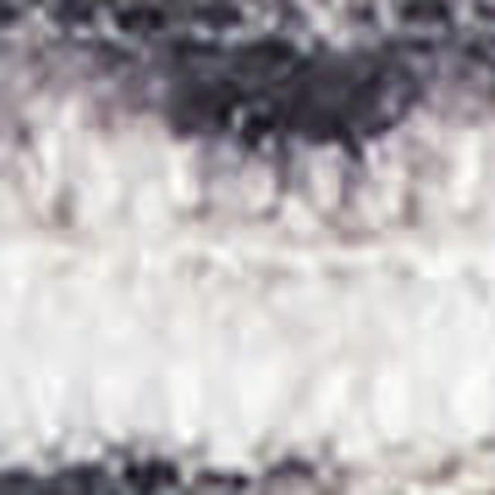 HomeRoots 6' Gray and Ivory Abstract Area Rug - Power Loomed, Non-Skid, Machine Washable for Easy Care 6' X 9' 533170