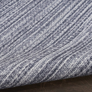 HomeRoots 6' Gray and Ivory Abstract Area Rug – Modern Power Loom Design, Washable, Non-Skid, Easy Care Floor Decor 6' X 9' 533171