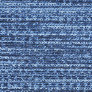 Homeroots 8' X 10' Blue And Gray Abstract Power Loom Washable Non Skid Area Rug  Cotton Blend 533179