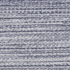 HomeRoots 6' Gray and Ivory Abstract Area Rug – Modern Power Loom Design, Washable, Non-Skid, Easy Care Floor Decor 8' X 10' 533181