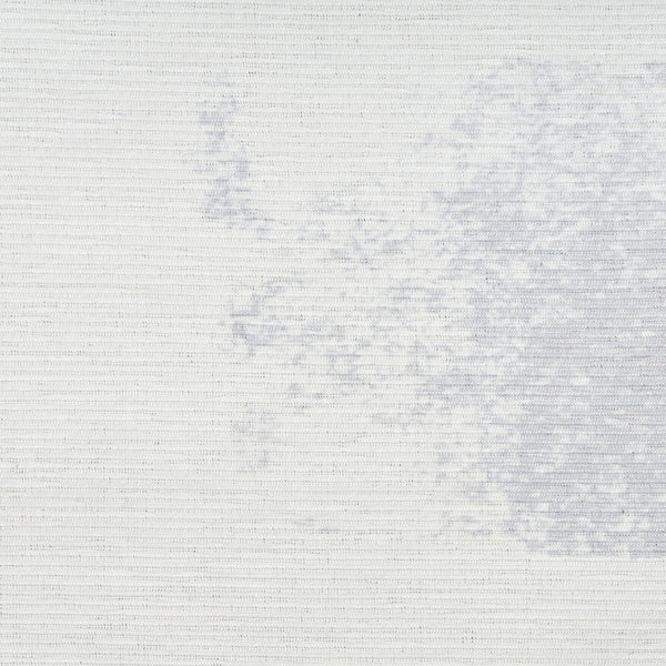 Homeroots 8' X 10' Ivory And Blue Abstract Power Loom Washable Non Skid Area Rug  Cotton Blend 533183