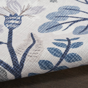 Homeroots 6' X 9' Ivory Green And Red Floral Power Loom Washable Non Skid Area Rug  Cotton Blend 533215