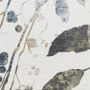 HomeRoots 6' Elegant Ivory, Green & Red Floral Power Loom Area Rug - Washable, Non-Skid, Easy-Care Decor 6' X 9' 533217