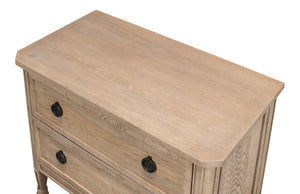Sarreid Gordon Flaky Pine Finish Chest - Elegant Oak Storage Solution For Stylish Home Organization Tan  53332