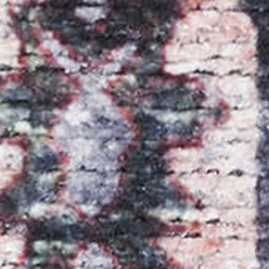 HomeRoots 5' Blue and Ivory Oriental Area Rug - Vintage-Inspired, Distressed Design, Washable, Non-Skid Style 9' X 12' 533345