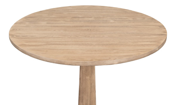 Sarreid Perry Flaky Pine Finish Bistro Table - Elegant Rustic Charm For Your Dining Space And Gatherings Brown  53334