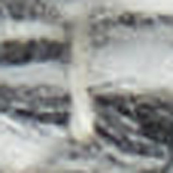 HomeRoots 4' Hand Woven Gray and Ivory Geometric Area Rug with Fringe - Stylish Bohemian Accent for Any Room 4' X 6' 533367