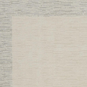 HomeRoots 4' Gray and Ivory Striped Area Rug - Modern Scandinavian Design for Entryways, Bedrooms, and More 4' X 6' 533392