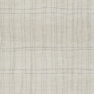 HomeRoots 4' Gray and Ivory Abstract Area Rug - Modern Scandinavian Design for Minimalist Home Decor Charm 4' X 6' 533394