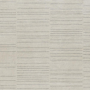 HomeRoots 4' Gray and Ivory Abstract Area Rug - Modern Scandinavian Design for Effortless Elegance and Comfort 5' X 7' 533400