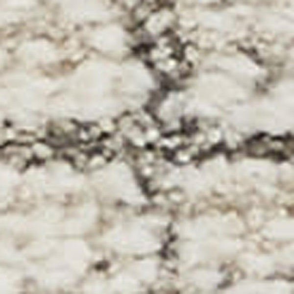 HomeRoots 4' Gray and Ivory Abstract Area Rug - Modern Scandinavian Design for Minimalist Home Decor Charm 5' X 7' 533401
