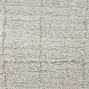 HomeRoots 5' Gray Abstract Area Rug - Scandinavian-Inspired, Durable, Modern Design Perfect for Any Room 5' X 7' 533402