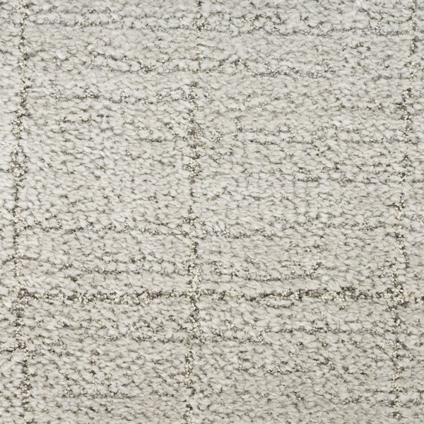 HomeRoots 5' Gray Abstract Area Rug - Scandinavian-Inspired, Durable, Modern Design Perfect for Any Room 5' X 7' 533402