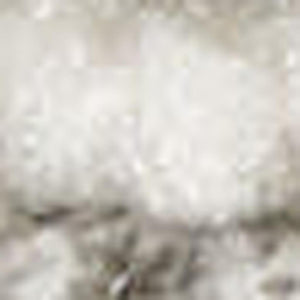 HomeRoots 4' Gray and Silver Abstract Area Rug - Modern Scandinavian Design for Stylish High-Traffic Spaces 5' X 7' 533403