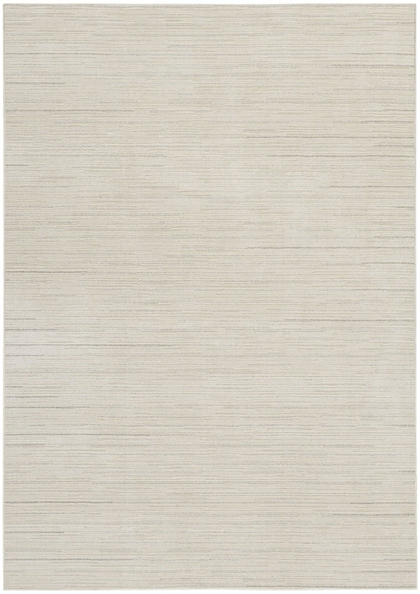 HomeRoots 4' Contemporary Gray and Ivory Abstract Area Rug - Stylish Scandinavian Design for Any Space 5' X 7' 533404