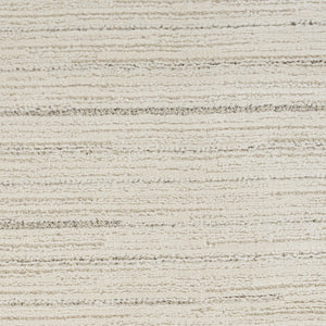 HomeRoots 4' Contemporary Gray and Ivory Abstract Area Rug - Stylish Scandinavian Design for Any Space 5' X 7' 533404