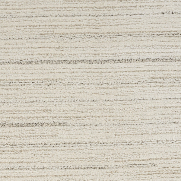 HomeRoots 4' Contemporary Gray and Ivory Abstract Area Rug - Stylish Scandinavian Design for Any Space 5' X 7' 533404