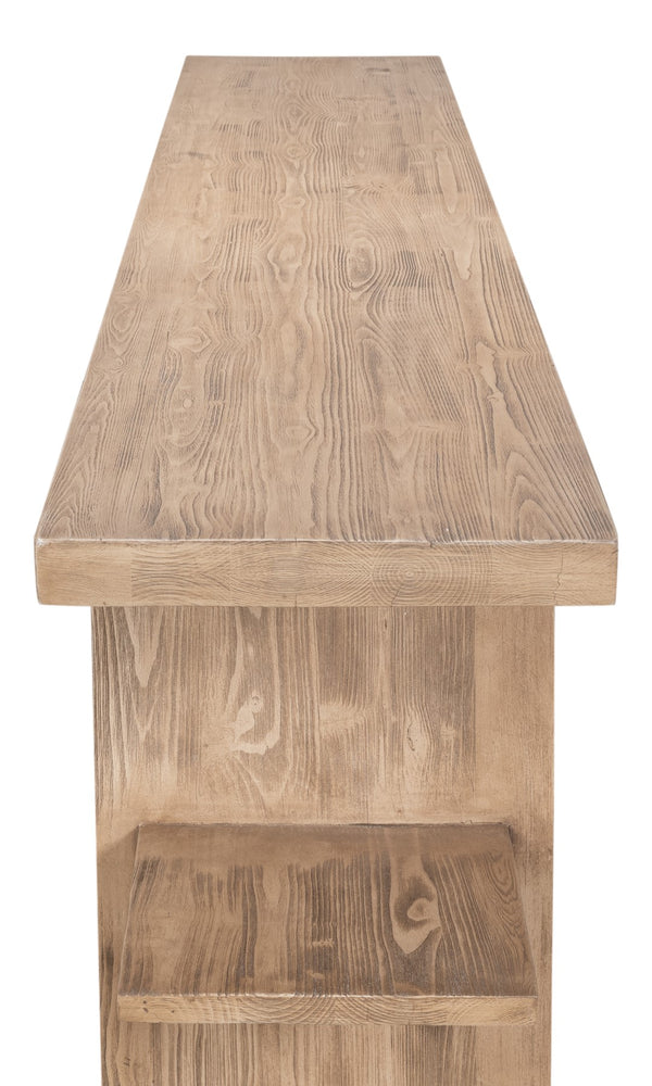 Sarreid Bodega Flaky Pine Finish Console Table - Rustic Charm For Your Home With Timeless Elegance Tan  53340
