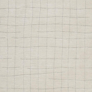 HomeRoots 4' Gray and Ivory Abstract Area Rug - Modern Scandinavian Design for Stylish Comfort and Durability 8' X 10' 533412