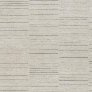HomeRoots 4' Gray and Ivory Abstract Area Rug - Modern Scandinavian Design for Effortless Elegance and Comfort 8' X 10' 533414