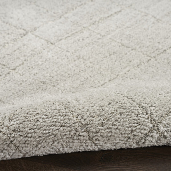 HomeRoots 8' X 10' Modern Beige and Ivory Abstract Area Rug – Luxurious Power Loomed Design for Any Room 533416